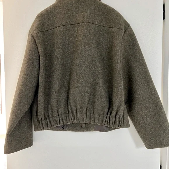 Cropped Bomber Jacket - Picture 4 of 5